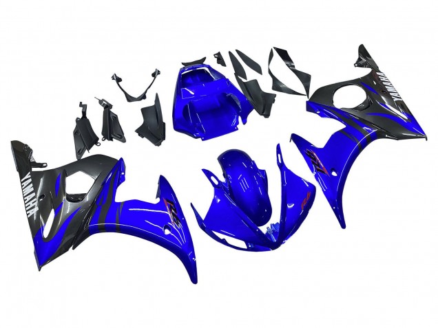 Mejores Carenados Moto Yamaha YZF R6S 2006-2009 - Azul Negro