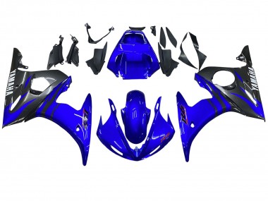 Mejores Carenados Moto Yamaha YZF R6S 2006-2009 - Azul Negro