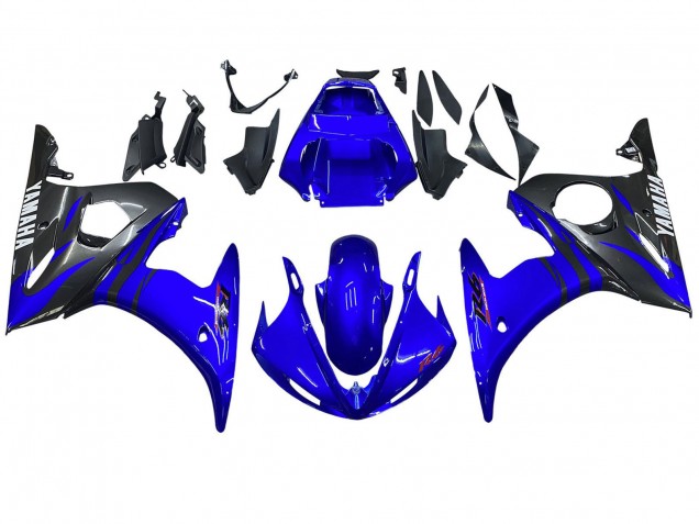 Mejores Carenados Moto Yamaha YZF R6S 2006-2009 - Azul Negro
