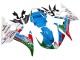 Mejores Carenados Moto Yamaha YZF R6S 2006-2009 - Blanco Azul Verde Rojo Kastinee Dunlop Motul