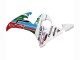Mejores Carenados Moto Yamaha YZF R6S 2006-2009 - Blanco Azul Verde Rojo Kastinee Dunlop Motul