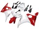 Mejores Carenados Moto Yamaha YZF R6S 2006-2009 - Blanco Rojo