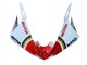 Mejores Carenados Moto Yamaha YZF R6S 2006-2009 - Blanco Rojo Lucky Strike Motul