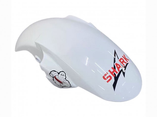 Mejores Carenados Moto Yamaha YZF R6S 2006-2009 - Blanco Dark Negro Llama