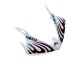 Mejores Carenados Moto Yamaha YZF R6S 2006-2009 - Blanco Dark Negro Llama