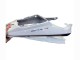 Mejores Carenados Moto Yamaha YZF R6S 2006-2009 - Blanco Dark Negro Llama
