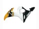 Mejores Carenados Moto Yamaha YZF R6S 2006-2009 - Amarillo Blanco Negro Brillante