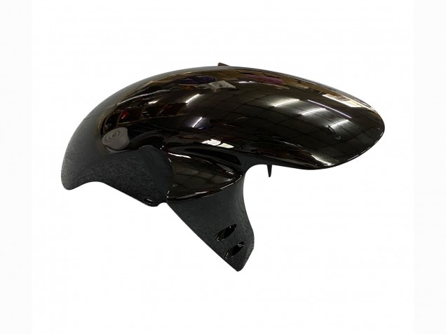 Mejores Carenados Moto Yamaha YZF R6S 2006-2009 - Negro Brillante Negro Mate Oro Calcomanías