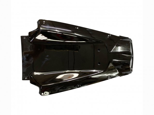 Mejores Carenados Moto Yamaha YZF R6S 2006-2009 - Negro Brillante Negro Mate Oro Calcomanías