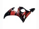 Mejores Carenado Moto Yamaha YZF R6S 2006-2009 - Negro Brillante Rojo