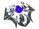 Mejores Carenados Moto Yamaha YZF R6S 2006-2009 - Azul Negro Mate