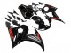 Mejores Carenados Moto Yamaha YZF R6 2003-2004 - Negro Brillante Rojo