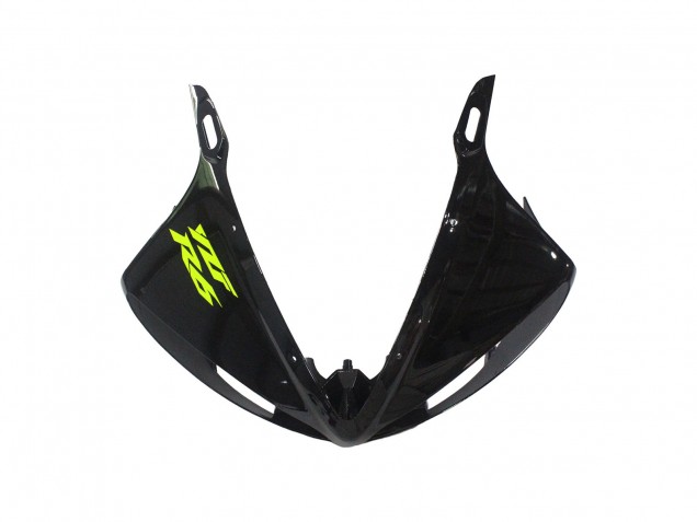 Mejores Carenados Moto Yamaha YZF R6 2003-2004 - Negro Brillante Neon Amarillo
