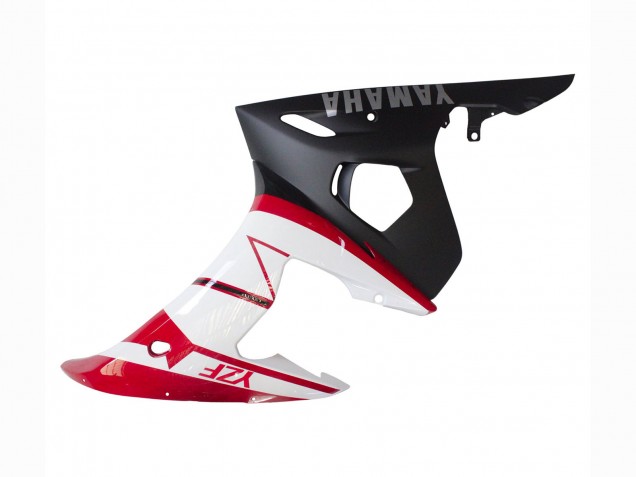 Mejores Carenados Moto Yamaha YZF R6S 2006-2009 - Rojo Blanco Negro Mate