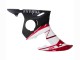 Mejores Carenados Moto Yamaha YZF R6S 2006-2009 - Rojo Blanco Negro Mate
