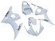 Mejores Carenados Moto Yamaha YZF R6S 2006-2009 - Blanco Negro Calcomanías