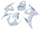 Mejores Carenados Moto Yamaha YZF R6S 2006-2009 - Blanco Negro Calcomanías
