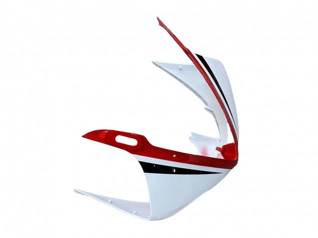 Mejores Carenados Moto Yamaha YZF R6S 2006-2009 - Blanco Rojo Negro Brillante