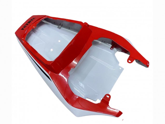 Mejores Carenados Moto Yamaha YZF R6S 2006-2009 - Blanco Rojo Negro Brillante