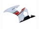 Mejores Carenados Moto Yamaha YZF R6S 2006-2009 - Blanco Rojo Negro Brillante