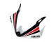 Mejores Carenados Moto Yamaha YZF R6 2003-2004 - Blanco Rojo Negro Brillante Motul