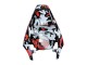 Mejores Carenados Moto Yamaha YZF R6S 2006-2009 - Negro Rojo Gris Camouflage