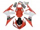 Mejores Carenados Moto Yamaha YZF R6S 2006-2009 - Rojo Blanco Negro