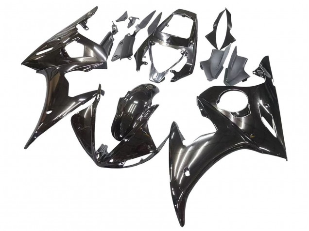 Mejores Carenados Moto Yamaha YZF R6 2003-2004 - Negro Brillante