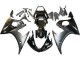 Mejores Carenados Moto Yamaha YZF R6 2003-2004 - Negro Brillante Negro Mate Oro Camaleón
