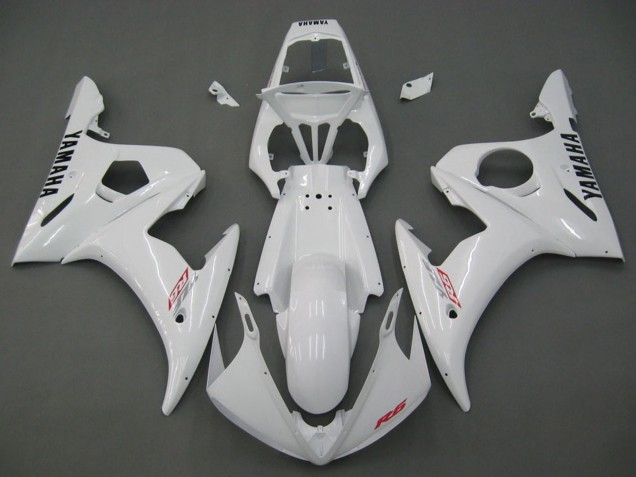 Mejores Carenados Moto Yamaha YZF R6S 2006-2009 - Blanco