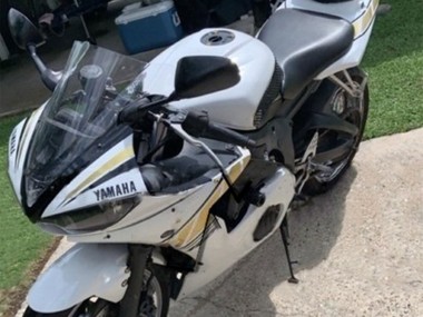 Mejores Carenados Moto Yamaha YZF R6 2003-2004 - Blanco Oro