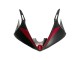 Mejores Carenados Moto Yamaha YZF 600 R6 2005 - Negro Mate Rojo Geométrico