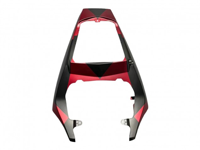Mejores Carenados Moto Yamaha YZF 600 R6 2005 - Negro Mate Rojo Geométrico