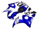 Mejores Carenado Moto Yamaha YZF 600 R6 2005 - Azul Blanco