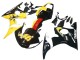 Mejores Carenados Moto Yamaha YZF 600 R6 2005 - Negro Amarillo Rojo 46
