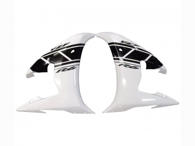 Mejores Carenados Moto Yamaha YZF 600 R6 2005 - Blanco Negro