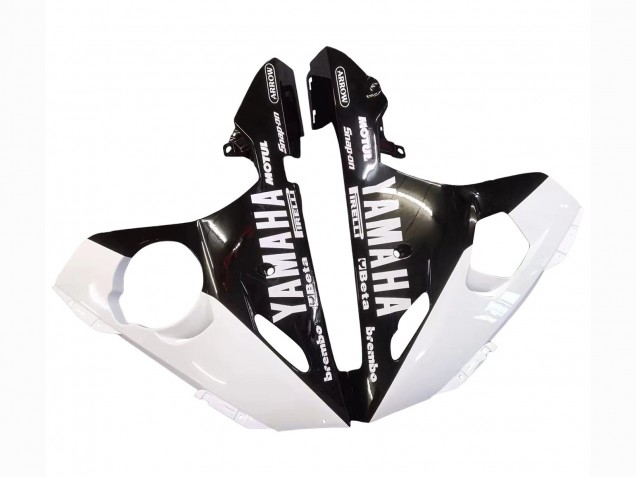Mejores Carenados Moto Yamaha YZF 600 R6 2005 - Blanco Negro