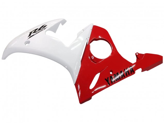 Mejores Carenados Moto Yamaha YZF 600 R6 2005 - Blanco Rojo