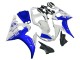 Mejores Carenados Moto Yamaha YZF 600 R6 2005 - Blanco Azul Yamalube