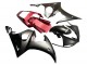 Mejores Carenado Moto Yamaha YZF 600 R6 2005 - Negro Mate Rojo
