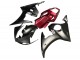 Mejores Carenado Moto Yamaha YZF 600 R6 2005 - Negro Mate Rojo