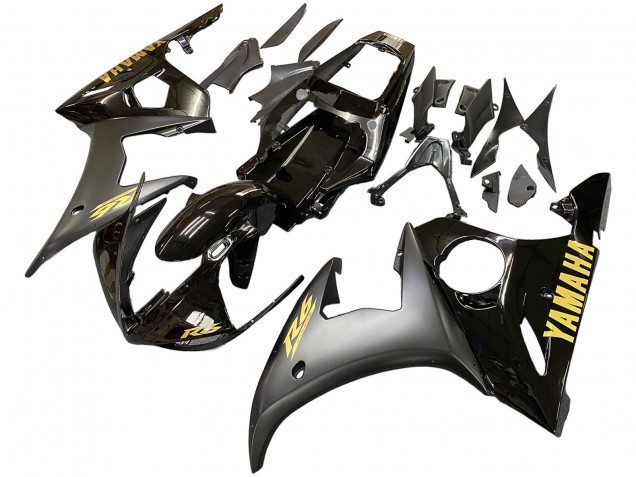 Mejores Carenado Moto Yamaha YZF 600 R6 2005 - Negro Oro