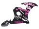 Mejores Carenados Moto Yamaha YZF 600 R6 2005 - Negro Rosa Amarillo Repsol 46