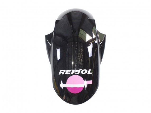 Mejores Carenados Moto Yamaha YZF 600 R6 2005 - Negro Rosa Amarillo Repsol 46