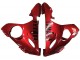 Mejores Carenado Moto Yamaha YZF 600 R6 2005 - Rojo Negro Mate