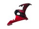 Mejores Carenados Moto Yamaha YZF 600 R6 2005 - Negro Rojo Llama