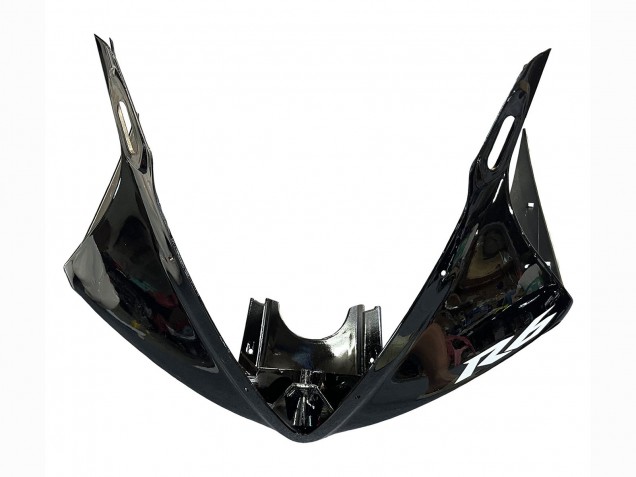 Mejores Carenados Moto Yamaha YZF 600 R6 2005 - Negro Brillante Negro Mate Oro