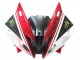Mejores Carenados Moto Yamaha YZF 600 R6 2006-2007 - Blanco Rojo Negro Verde Monstruo Milwaukee