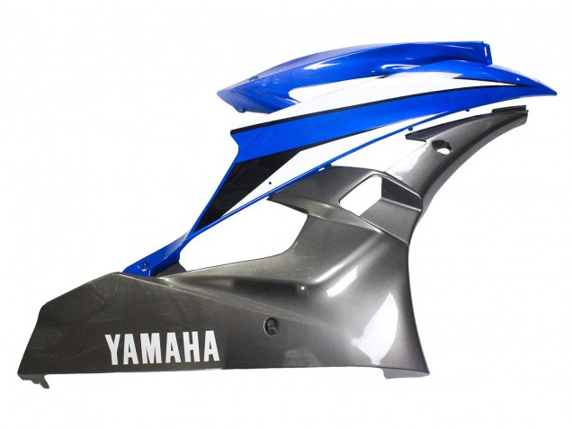 Mejores Carenados Moto Yamaha YZF 600 R6 2006-2007 - Azul Blanco Negro Brillante