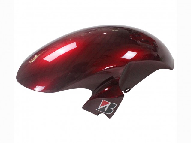 Mejores Carenados Moto Yamaha YZF 600 R6 2006-2007 - Blanco Rojo Granate Fiat Acer Yamalube